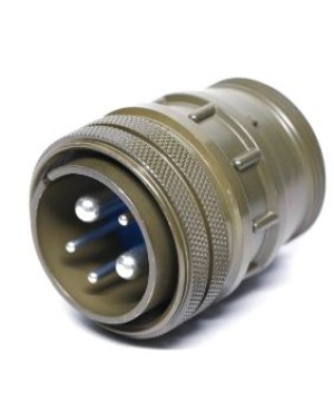 CONECTOR ESPEC. CIRCULAR MIL 9P SHELL SIZE 24 STRAIGHT PLUG