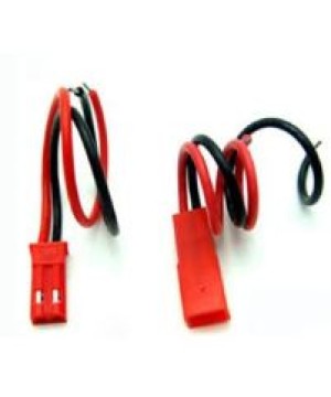 KIT CONECTORES JST 2P ROJO