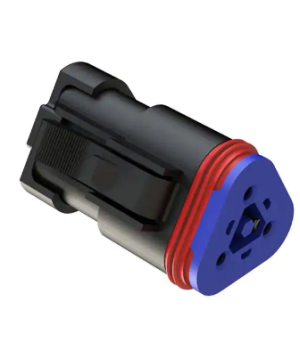 CONECTORES AUTOMOTRICES 3P DT PLUG ASM BLACK