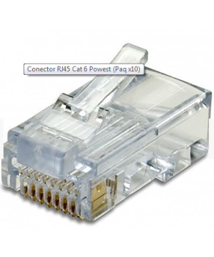 CONECTORES MODULARES / CONECTORES ETHERNET RJ45 CONNECTOR