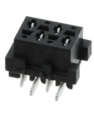 4 POSITION RECTANGULAR HEADER CONNECTOR IDC TIN 0.100