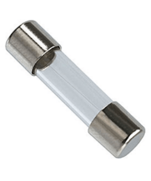 FUSIBLE CORTO DE VIDRIO 100MA, 250V